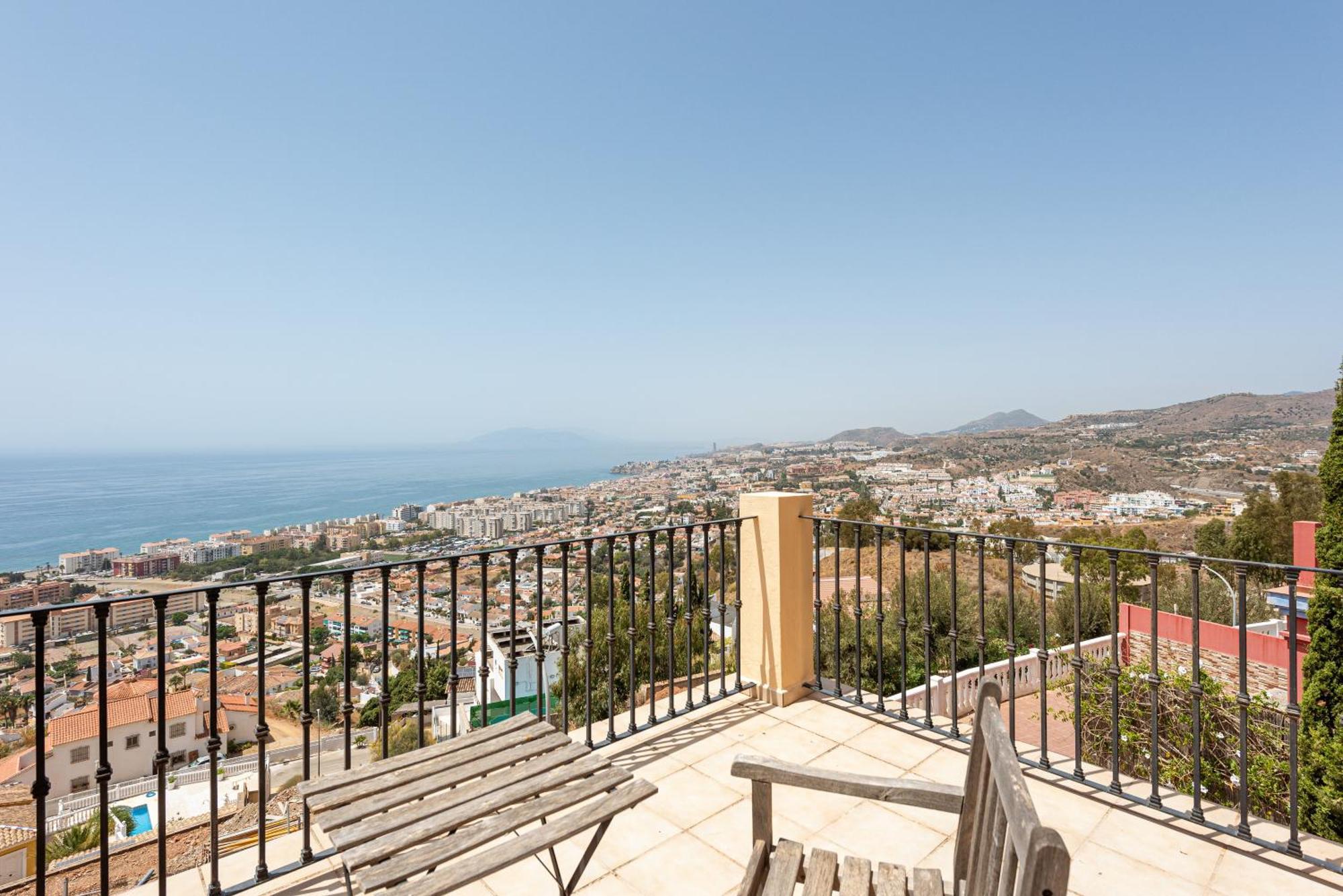 Casa Con Vistas De Lujo Frente Al Mar Villa Torre de Benagalbon Esterno foto